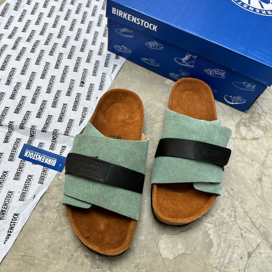 Birkenstock Kyoto Slides (Mint Green)