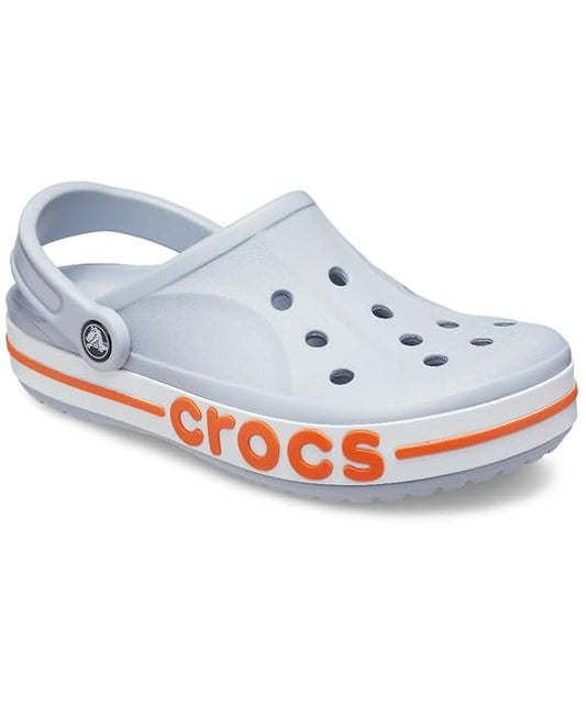 Crocs Bayaband Clogs (Grey Orange)