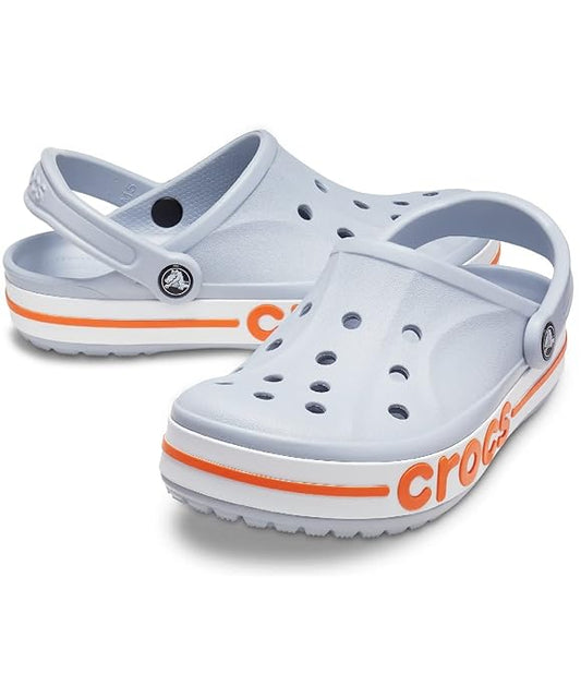 Crocs Bayaband Clogs (Grey Orange)