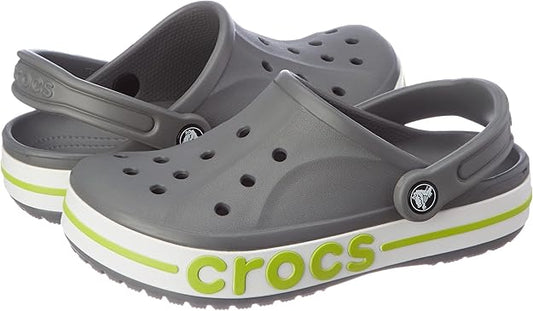 Crocs Bayaband Clogs (Grey Neon)
