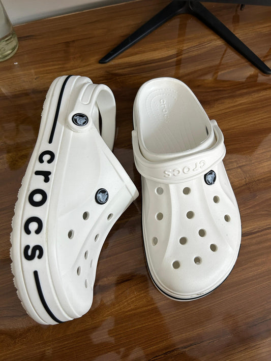 Crocs Bayaband Clogs (White)