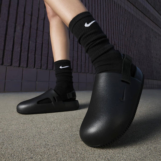 Nike Calm Mules (Black)