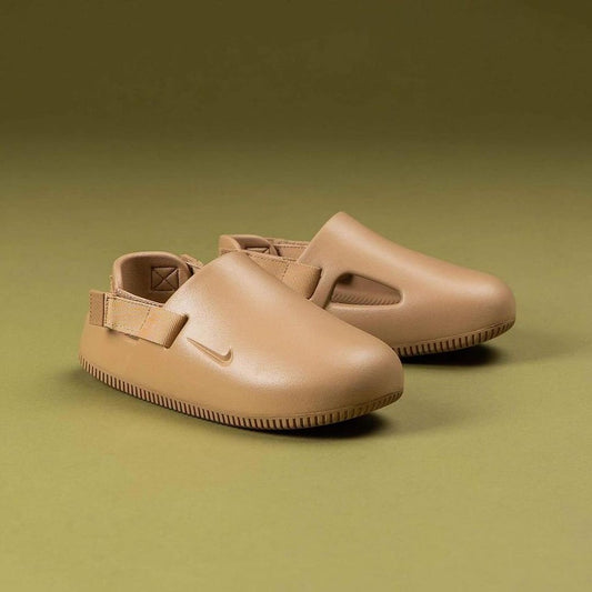 Nike Calm Mules (Brown)